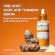سرم پیل شات کوجیک اسید و زردچوبه دکتر ملاکسین لایه بردار ملایم و روشن کننده  dr melaxin peel shot exfoliating kojic acid turmeric serum