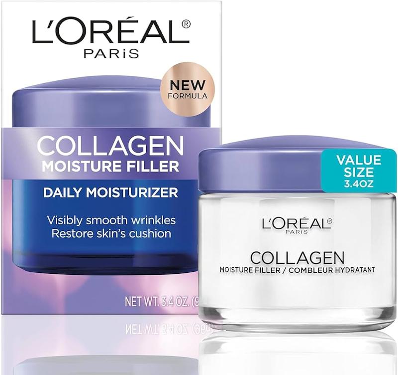 کرم کلاژن پرکننده و مرطوب کننده مویسچر فیلر لورال  L’Oreal Collagen Moisture Filler