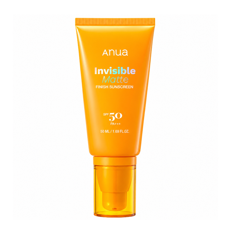 کرم ضدآفتاب نامرئی ضدآب و مات کننده آنوا  Anua Invisible Matte Finish Sunscreen
