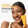 کرم ضدآفتاب نامرئی ضدآب و مات کننده آنوا  Anua Invisible Matte Finish Sunscreen
