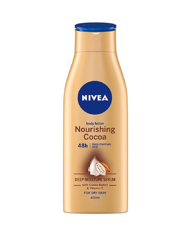 لوسیون بدن نیوآ مغذی حاوی کره کاکائو  Nivea Body Lotion Nourishing Cocoa