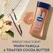 ژل روغن برنز شاین براق‌کننده بدن وازلین کاکائو  VASELINE SUNLIT GLOW GEL OIL VANILLA COCOA