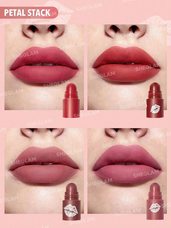 رژلب طبقه ای مگا لیپ استکس شیگلم  Sheglam Mega Lip Stacks