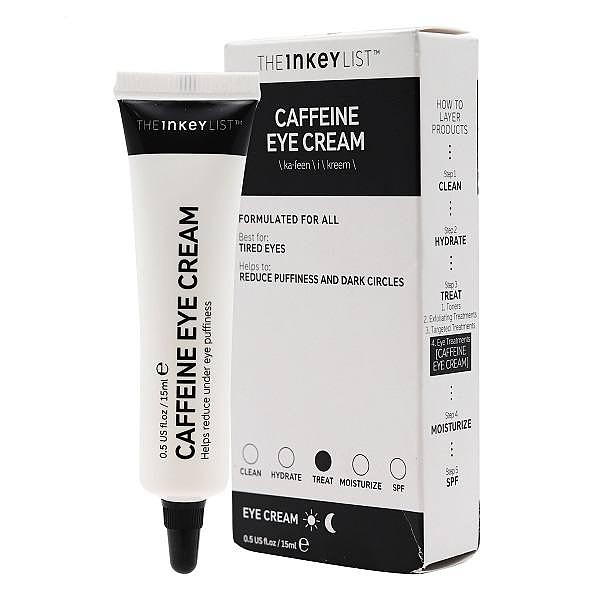 کرم دور چشم ضد پف و تیرگی حاوی کافئین اینکی The Inkey List Caffein Eye Cream