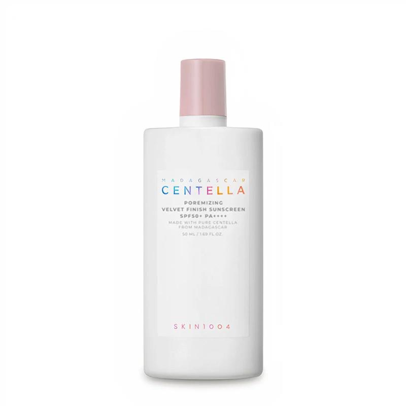 ضد آفتاب رنگی مخملی کوچک کننده منافذ سنتلا ۱۰۰۴  Madagascar Centella Poremizing Velvet Finish Sunscreen