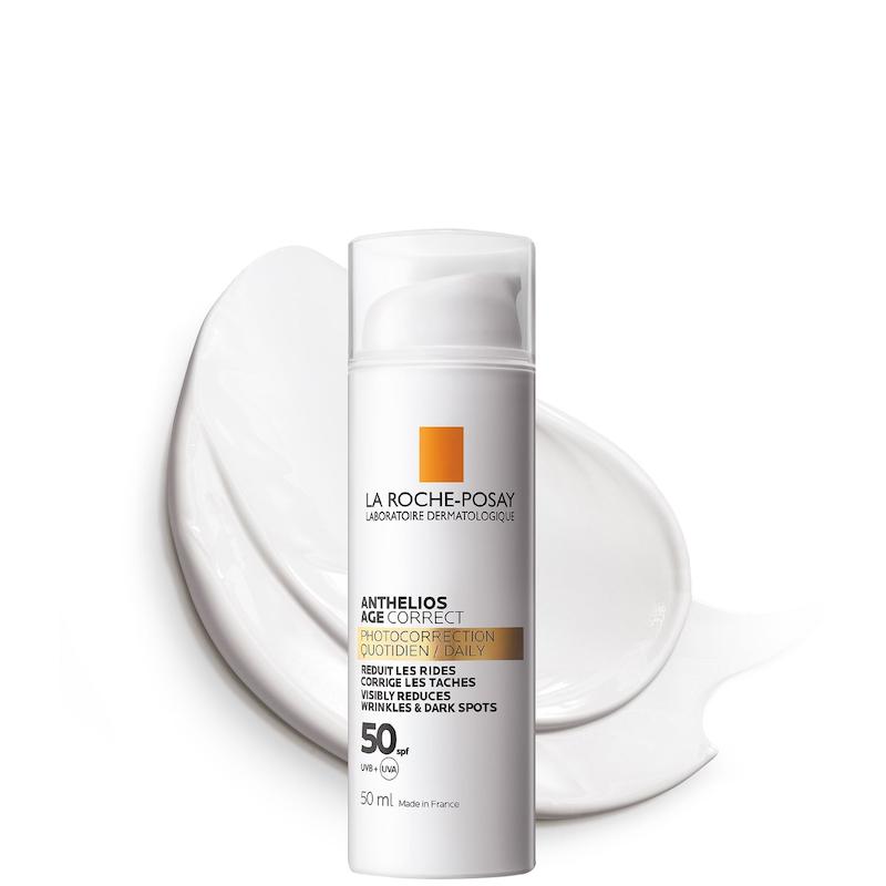 ضد آفتاب ضدپیری لاروش پوزای محافظت کامل و مراقبت از جوانی پوست  LAROCHE-POSAY Anthelios Age Correct SPF 50