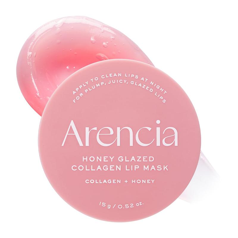 ماسک لب کلاژنی عسل آرنسیا ترمیم کننده قوی پوست لب   Arencia Honey Glazed Collagen Lip Mask
