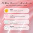 ماسک لب کلاژنی عسل آرنسیا ترمیم کننده قوی پوست لب   Arencia Honey Glazed Collagen Lip Mask
