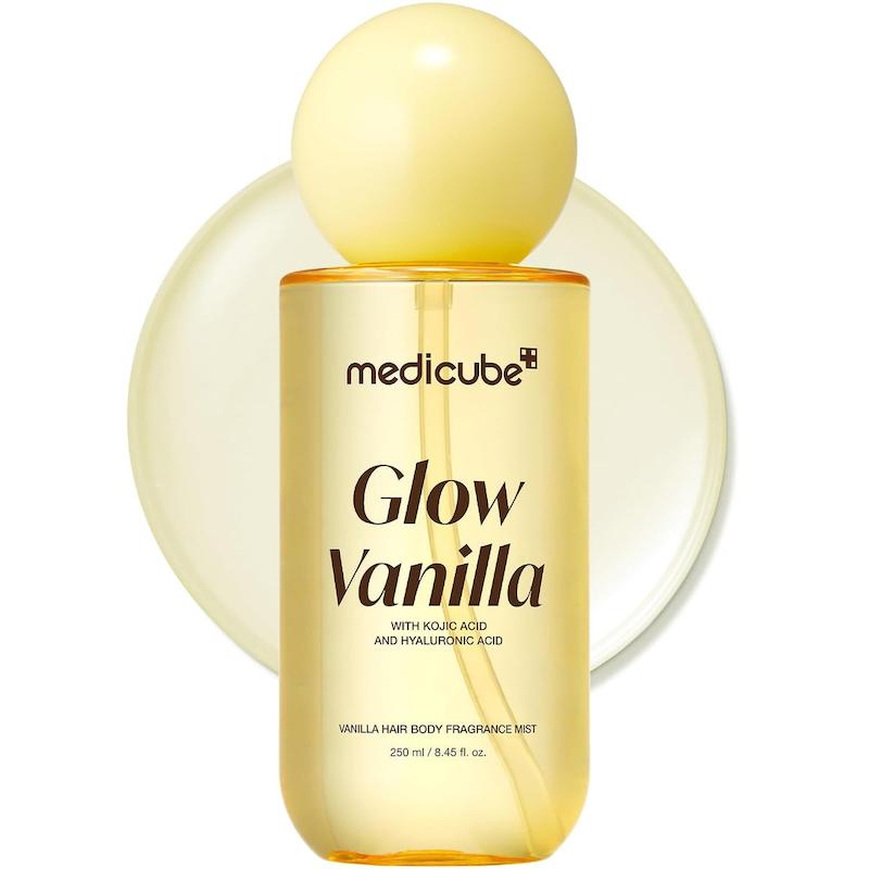میست معطر مو و بدن مدیکوب مدل Medicube Glow Vanilla  Medicube Glow Vanilla Hair & Body Fragrance Mist