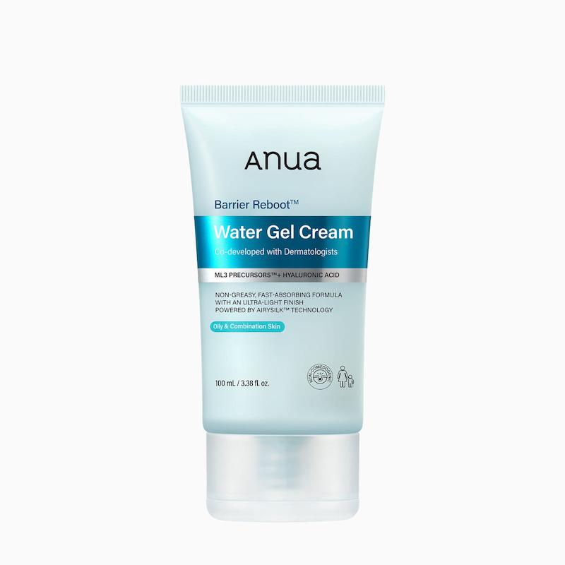ژل کرم آبرسان و ترمیم کننده سددفاعی پوست چرب آنوا  ANUA Barrier Reboot Water Gel Cream