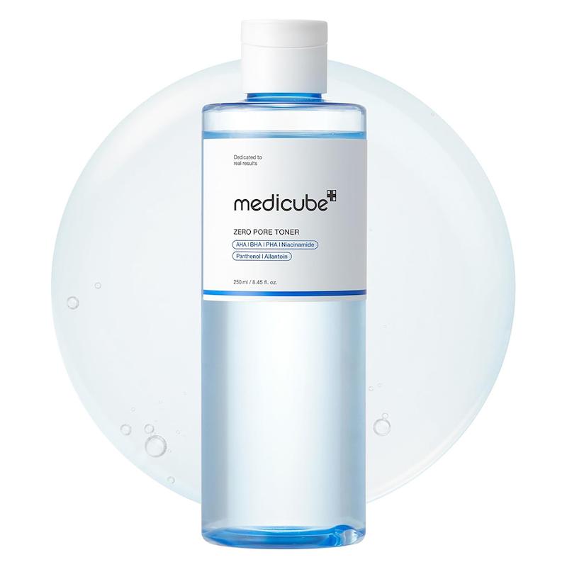 تونر کوچک کننده منافذ و لایه بردار مدیکوب  Medicube Zero Pore Exfoliating & Hydrating Toner