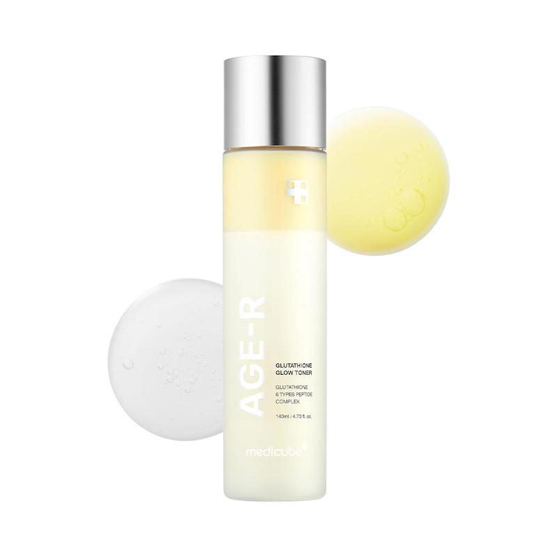 تونر گلوتاتیون مدیکوب روشن کننده و جوانساز پوست Medicube AGE-R Glutathione Glow Toner