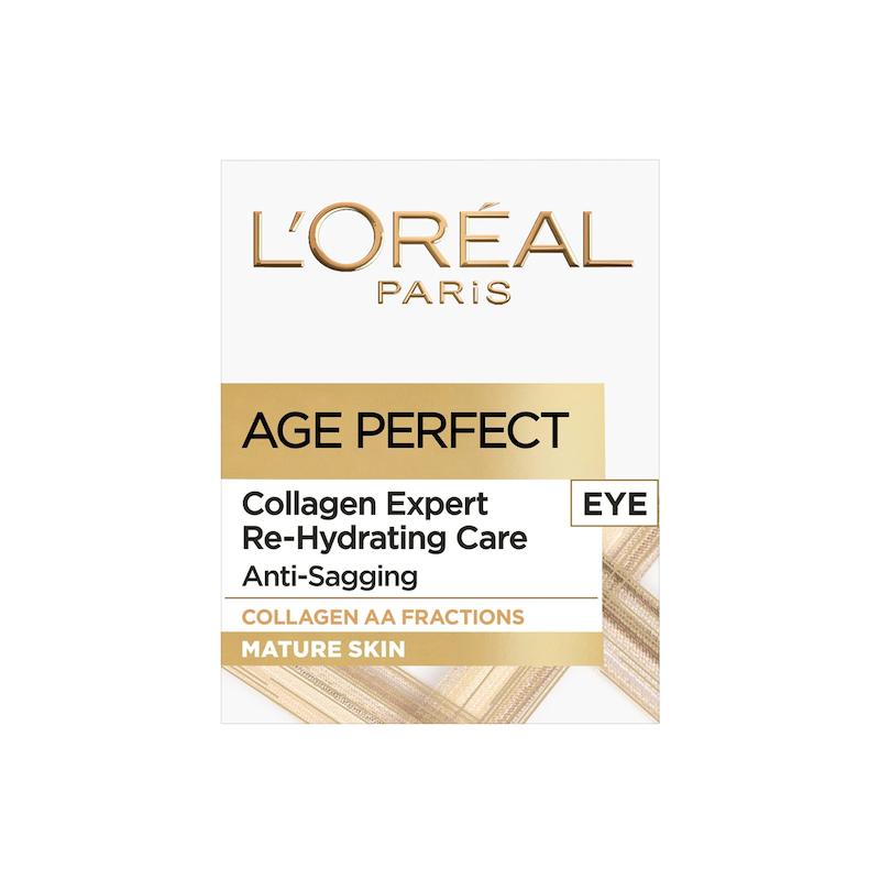 کرم دور چشم آبرسان کلاژن جوانساز و لیفت‌کننده ایج پرفکت لورال پاریس  L’Oréal Paris Age Perfect Eye Cream