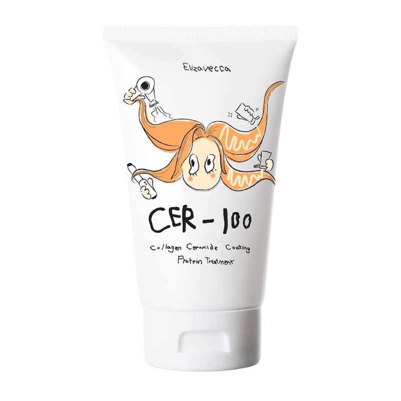 ماسک مو ترمیم کننده کلاژن و سرامید الیزاوکا CER-100  Elizavecca CER-100 Collagen Ceramide Coating Protein Treatment – 100ml