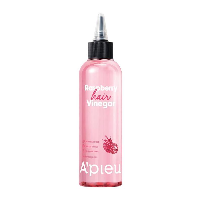 محلول اسکالپ مو و پوست سر A’PIEU با عصاره تمشک | A’PIEU Raspberry Scalp Vinegar Hair Rinse 200ml