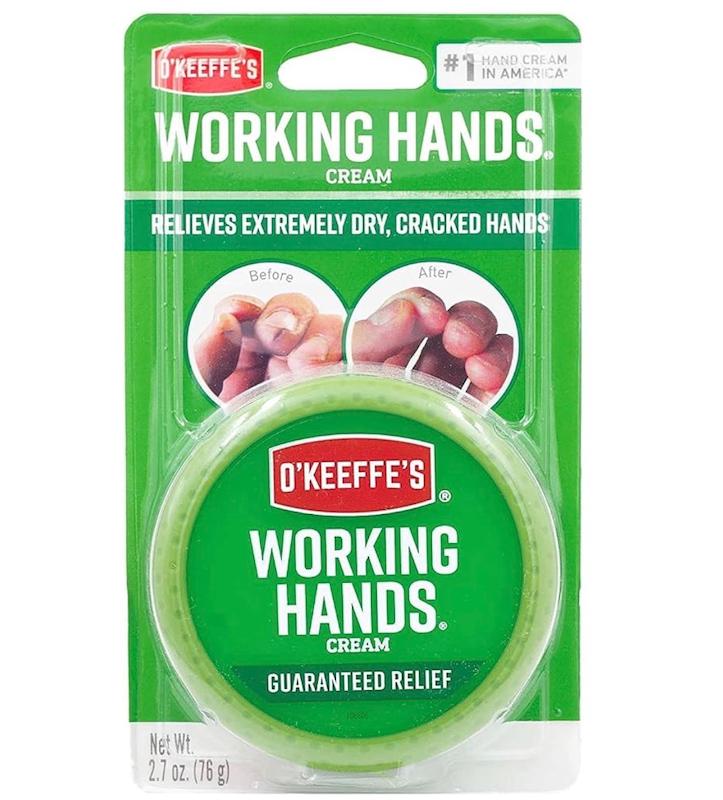کرم ترمیم کننده فوق‌العاده قوی دست اوکیفس مخصوص ترک انگشت دست و پا  O'Keeffe's Working Hands Hand Cream