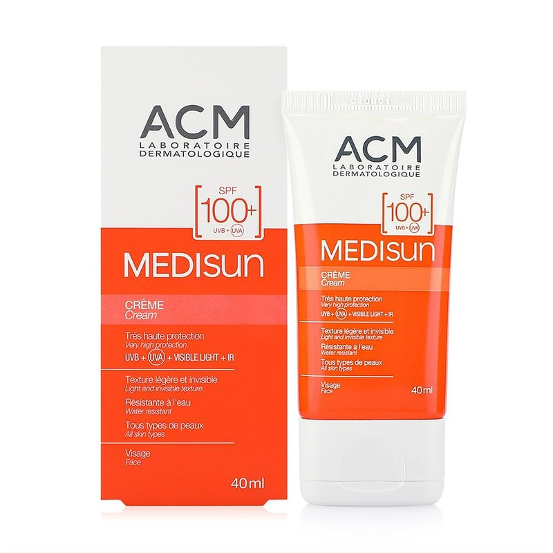 ضدآفتاب ترمیم‌کننده بی رنگ ACM مدل MEDIsun Gel Matifiant