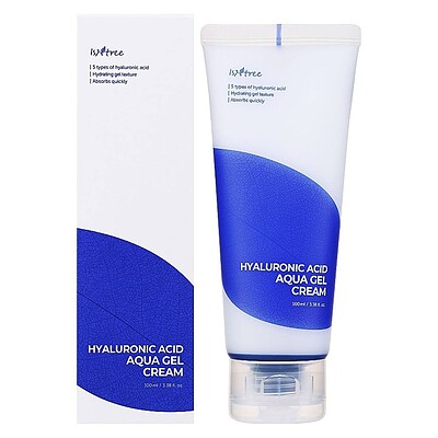 ژل کرم هیالورونیک اسید آکوا ایزنتری ISNTREE Hyaluronic Acid Aqua Gel Cream