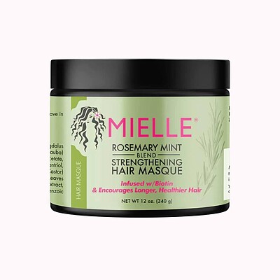 ماسک مو رزماری میله [تقویت کننده و ضد ریزش مو]  Mielle Organics Rosemary Mint Strengthening Hair Masque