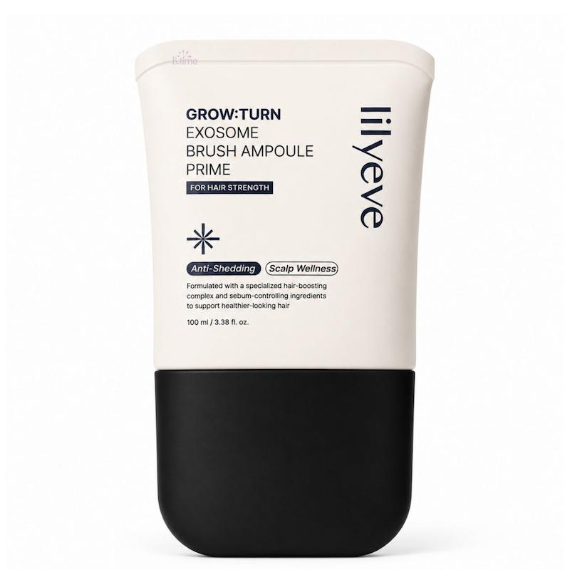 سرم اسکالپ محرک رشد مو لیلیوئه  مدل پرایم  Lilyeve GROW:TURN EXOSOME Brush Ampoule Prime