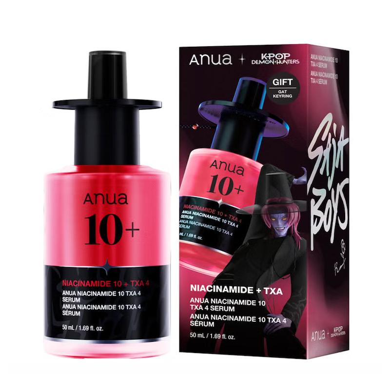 سرم نیاسینامید ضد لک و روشن کننده آنوا کی‌پاپ  Anua K-Pop Demon Hunters پپپ Niacinamide 10 TXA 4 Serum 50ml