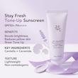 ضدآفتاب تون‌ آپ بیوتی آف جوسان روشن کننده و ضدلک  Beauty of joseon Stay Fresh Tone-Up Sunscreen Centella + Ceramide SPF 50+ PA++++, Purple