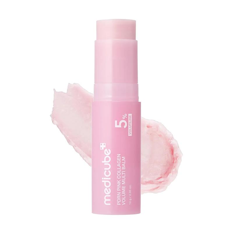 بالم چند منظوره جوانساز حجم دهنده PDRN و کلاژن صورتی مدیکوب  Medicube PDRN Pink Collagen Volume Multi Balm 10g