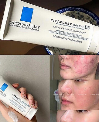 کرم ترمیم کننده سیکاپلاست پوست آسیب دیده لاروش پوزای  La Roche Posay Cicaplast Baume B5 For Dry Skin Irritations