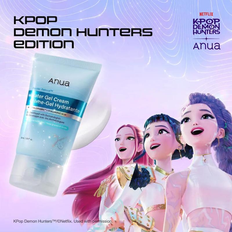 ژل کرم ترمیم کننده سددفاعی آنوا کی پاپ دمون هانتر   Anua Kpop Demon Hunter Barrier Reboot Water Gel Cream