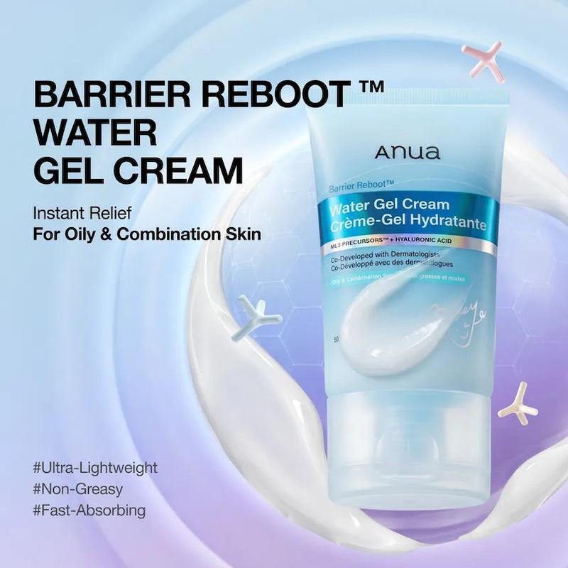 ژل کرم ترمیم کننده سددفاعی آنوا کی پاپ دمون هانتر   Anua Kpop Demon Hunter Barrier Reboot Water Gel Cream