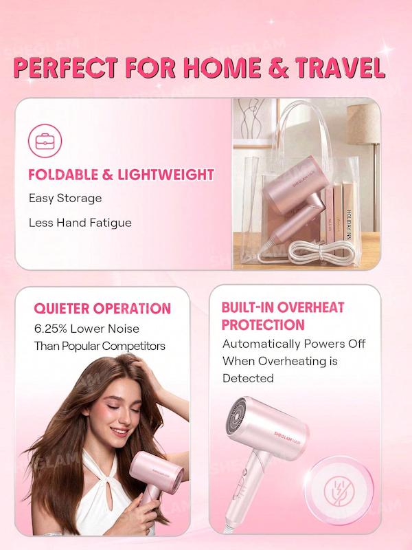 سشوار ۳کاره شیگلم مدل Blowout Bliss Triple Threat Hair Dryer  Sheglam Blowout Bliss Triple Threat Hair Dryer-EU Plug