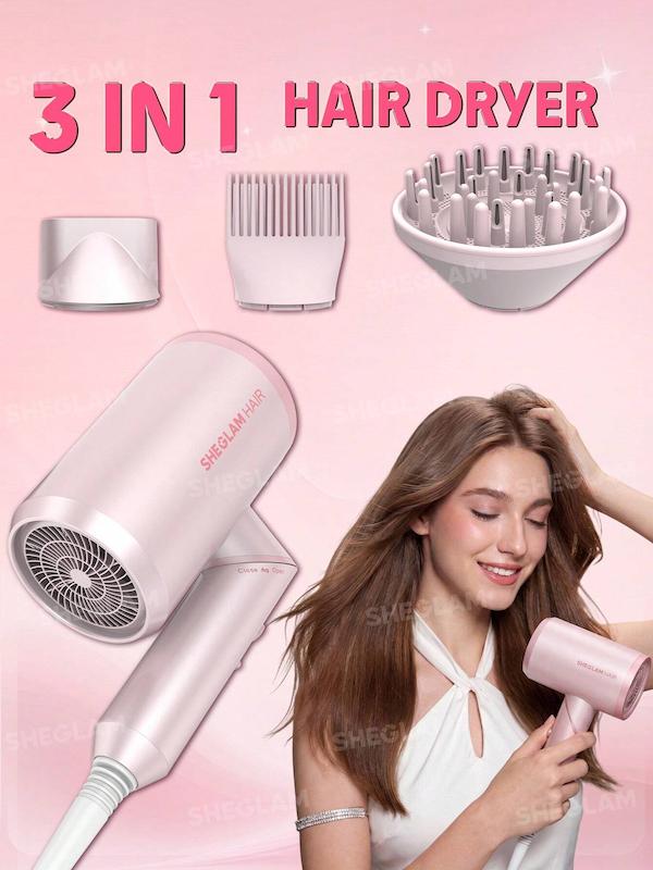 سشوار ۳کاره شیگلم مدل Blowout Bliss Triple Threat Hair Dryer  Sheglam Blowout Bliss Triple Threat Hair Dryer-EU Plug