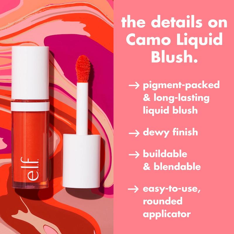 رژ گونه مایع الف مدل کامو  e.l.f Camo Liquid Blush