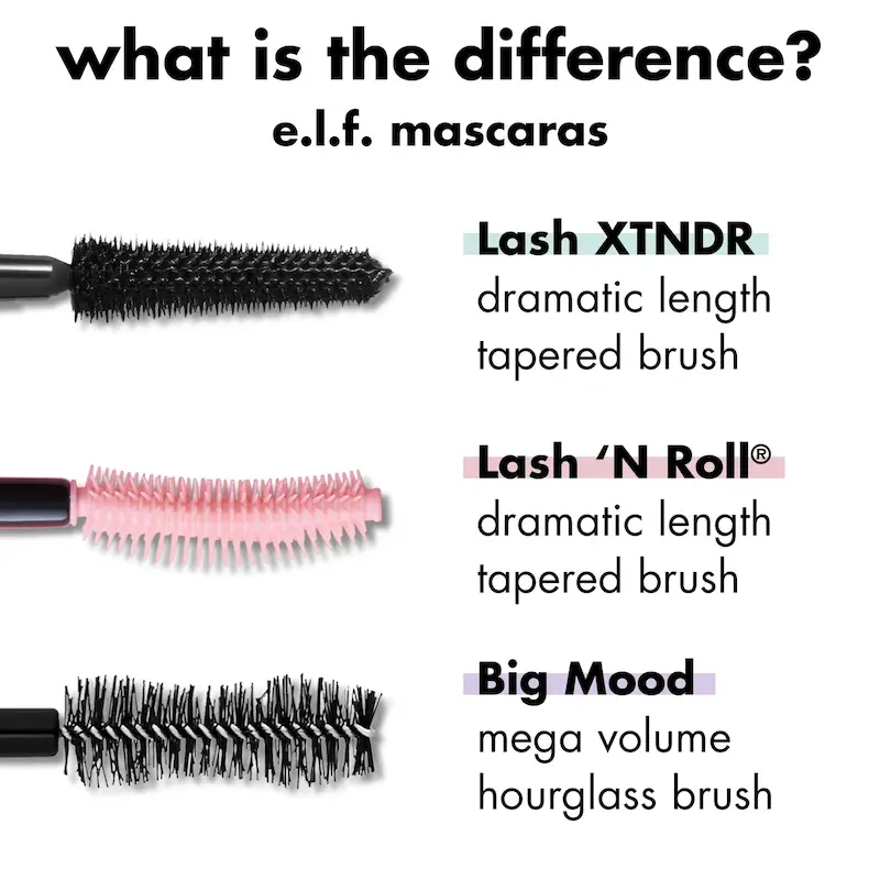ریمل حجم دهنده و لیفت کننده مژه الف مدل بیگ مود  E.l.f Big Mood Mascara Mega Volume & Lift