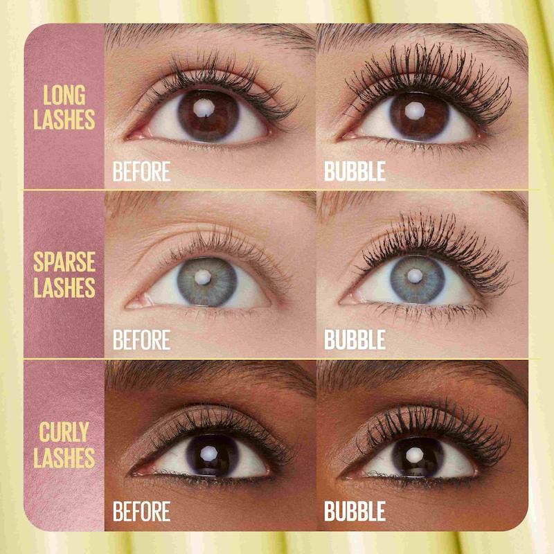 ریمل کولوسال بابل میبلین حجم دهنده و حالت دهنده  MAYBELLINE COLOSSAL BUBBLE MASCARA