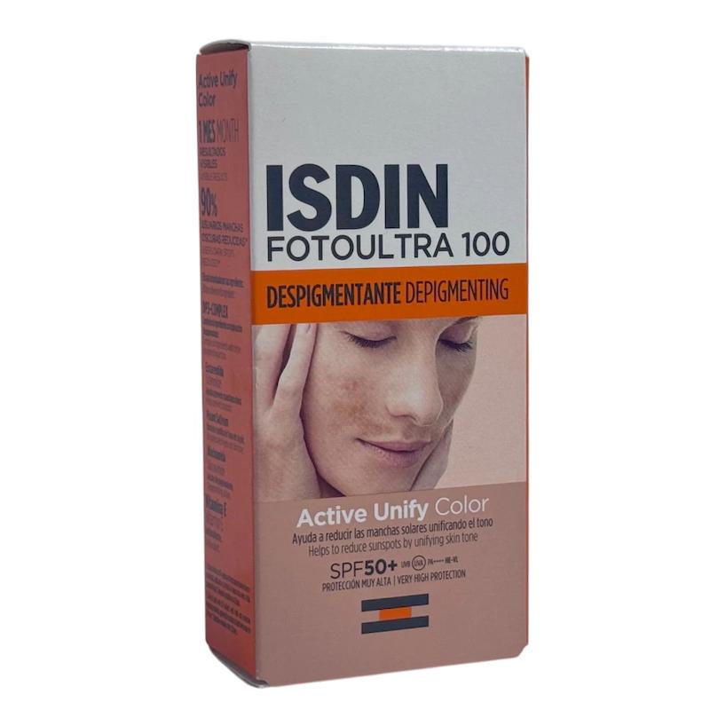 ضد آفتاب رنگی ضد لک اکتیو یونیفای ایزدین  Izdin FotoUltra 100 Active Unify Color SPF50+ 50ml