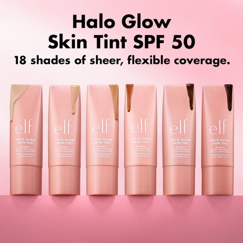 تینت پوست هالو گلو الف  E.L.F Halo Glow Skin Tint SPF 50