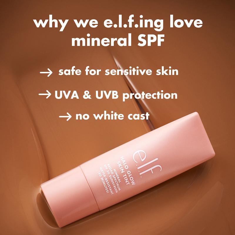 تینت پوست هالو گلو الف  E.L.F Halo Glow Skin Tint SPF 50