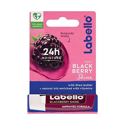 بالم لب شاتوت لابلو (لبلو)  Labello Blackberry Shine Lip Care