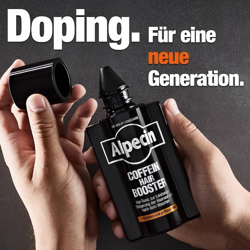 تونیک ضد ریزش و تقویت مو آلپسین کافئین بوستر  Alpecin CAFFEIN HAIR BOOSTER