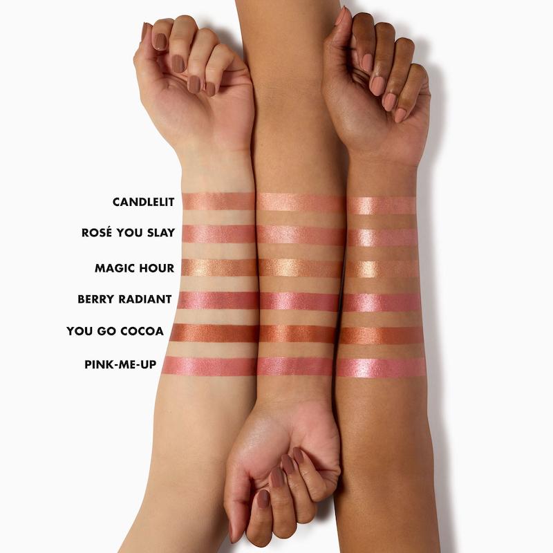 رژگونه مایع شاین سراسفنجی الف  elf Halo Glow Blush Beauty Wand