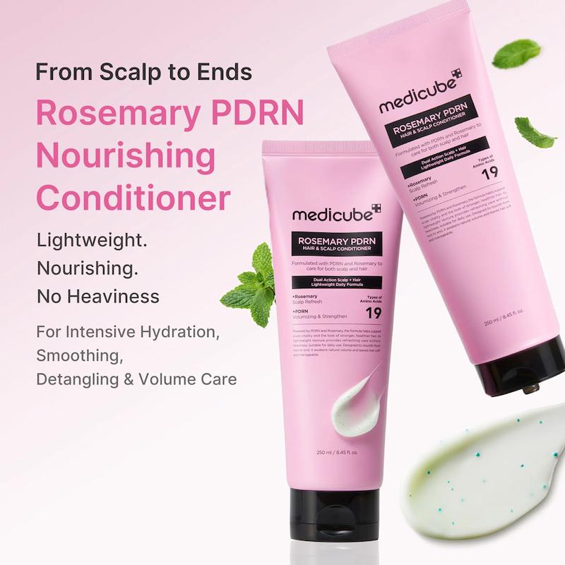 نرم کننده مو و پوست سر مدیکوب مدل Rosemary PDRN  Medicube Rosemary PDRN Hair & Scalp Conditioner 250ml