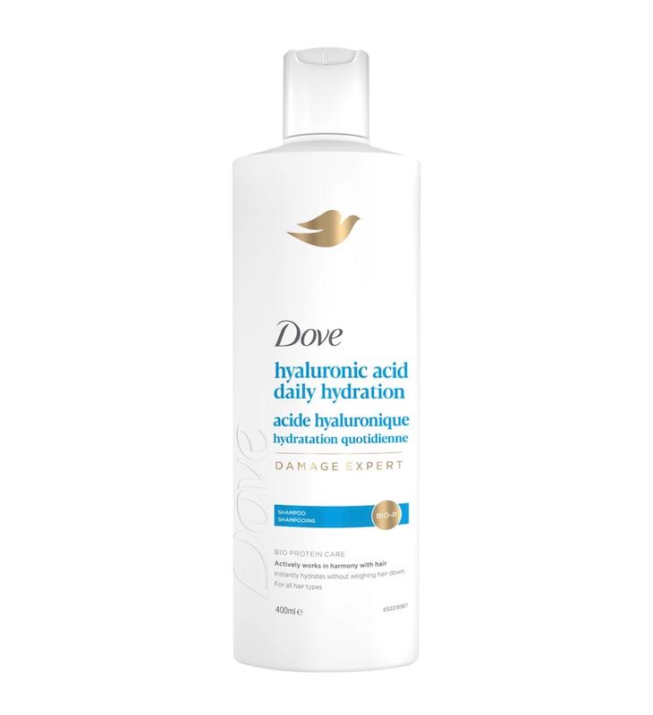 شامپو آبرسان روزانه داو حاوی هیالورونیک اسید  Dove Hyaluronic Acid Daily Hydration shampoo