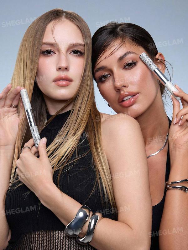 ریمل دوکاره حجم‌دهنده و پرایمر مژه  شیگلم  Sheglam All-In-One Primer & Tubing Volume Mascara-Tubing Black
