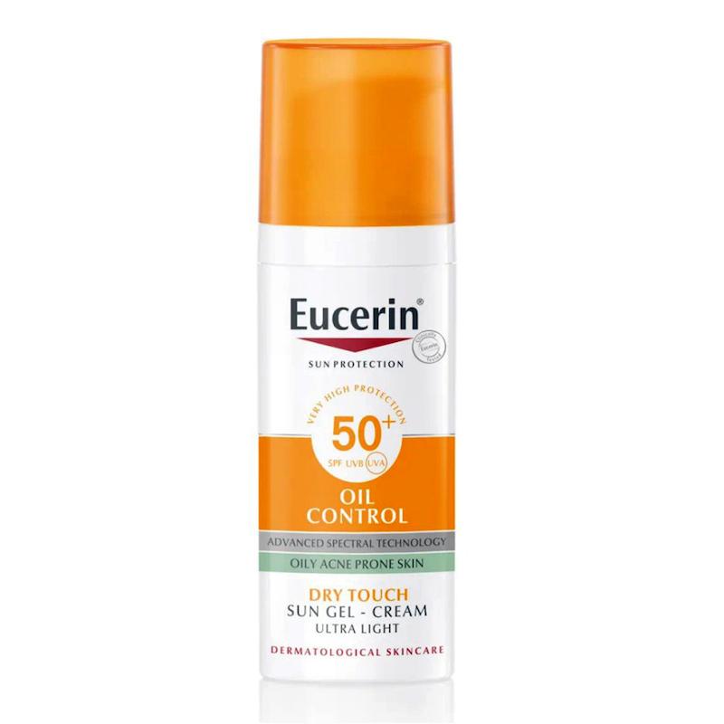 ضد آفتاب ژل کرم کنترل چربی اوسرین مخصوص پوست چرب و براق  Eucerin Sun Gel-Crème Oil Control SPF 50+