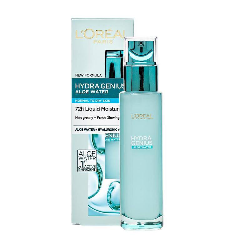 آبرسان لورال پوست نرمال تا خشک Hydra Genius  L’OREAL HYDRA GENIUS Liquid Care Moisturiser Normal Tot Druge Huid
