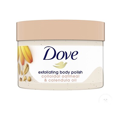 اسکراب و پولیش بدن داو اصل  Dove body scrub and body polish