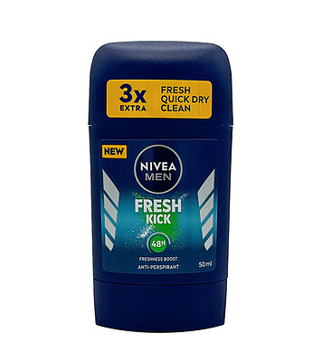 استیک ضد تعریق مردانه نیوآ اورجینال (Fresh Kick)  nivea men cool kick fresh anti perspirant stick deodorant