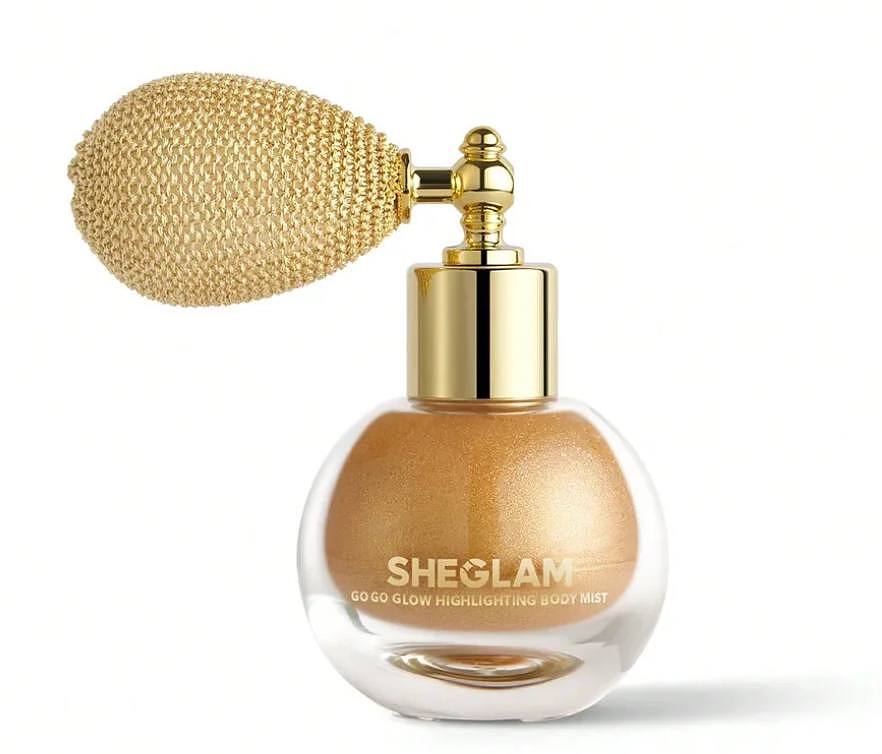 🌈اسپری شاین بدن شیگلم SHEGLAM Go Go Glow Highlighting Body Mist: