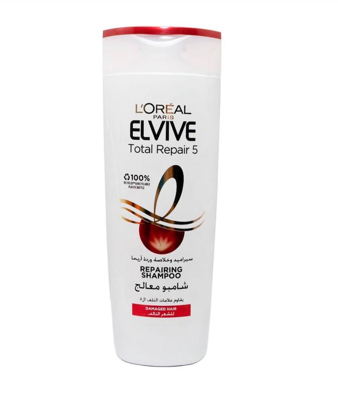 شامپو ترمیم کننده توتال ریپیر 5 الویو لورال  L'ORÉAL ELVIVE TOTAL REPAIR 5 REPAIRING SHAMPOO